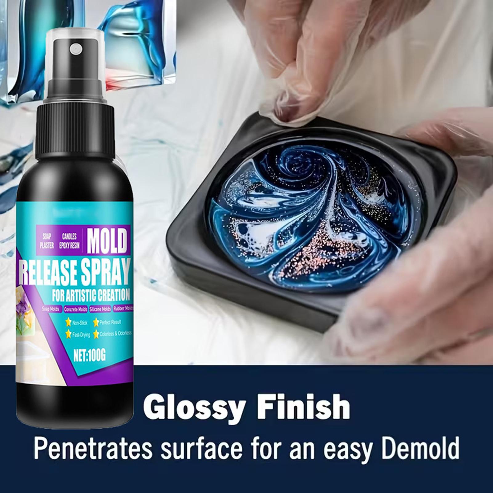 Mold Release Spray 100g Non St - Resin Craft Supplies 评论和价格