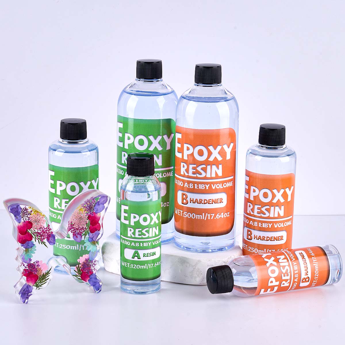 1:1 Ratio Epoxy Resin Kit Anti - Resin Jewelry Kit 评论和价格