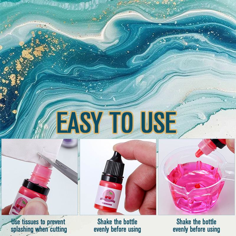 Epoxy Resin Color Pigment 24 V - Gold Foil Flakes 评论和价格