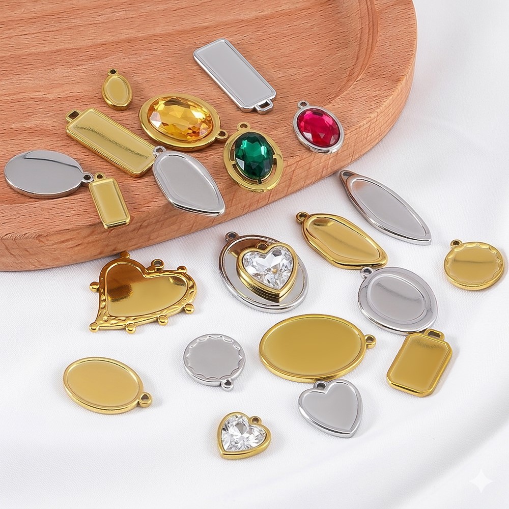 5pcs 1pcs No Fade Stainless Ir - Resin Crafts Diy 评论和价格