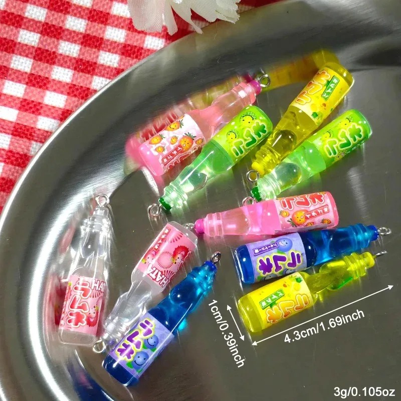 10Pcs Tiny Soda Bottle Resin C - Resin Craft Projects 评论和价格