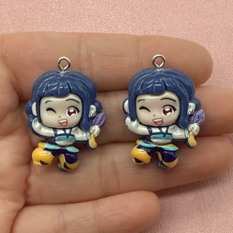 10pcs resin cartoon pendant, D - Resin Craft Projects 评论和价格