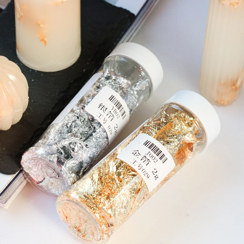 Creative Handmade Candle Makin - Gold Foil Flakes 评论和价格