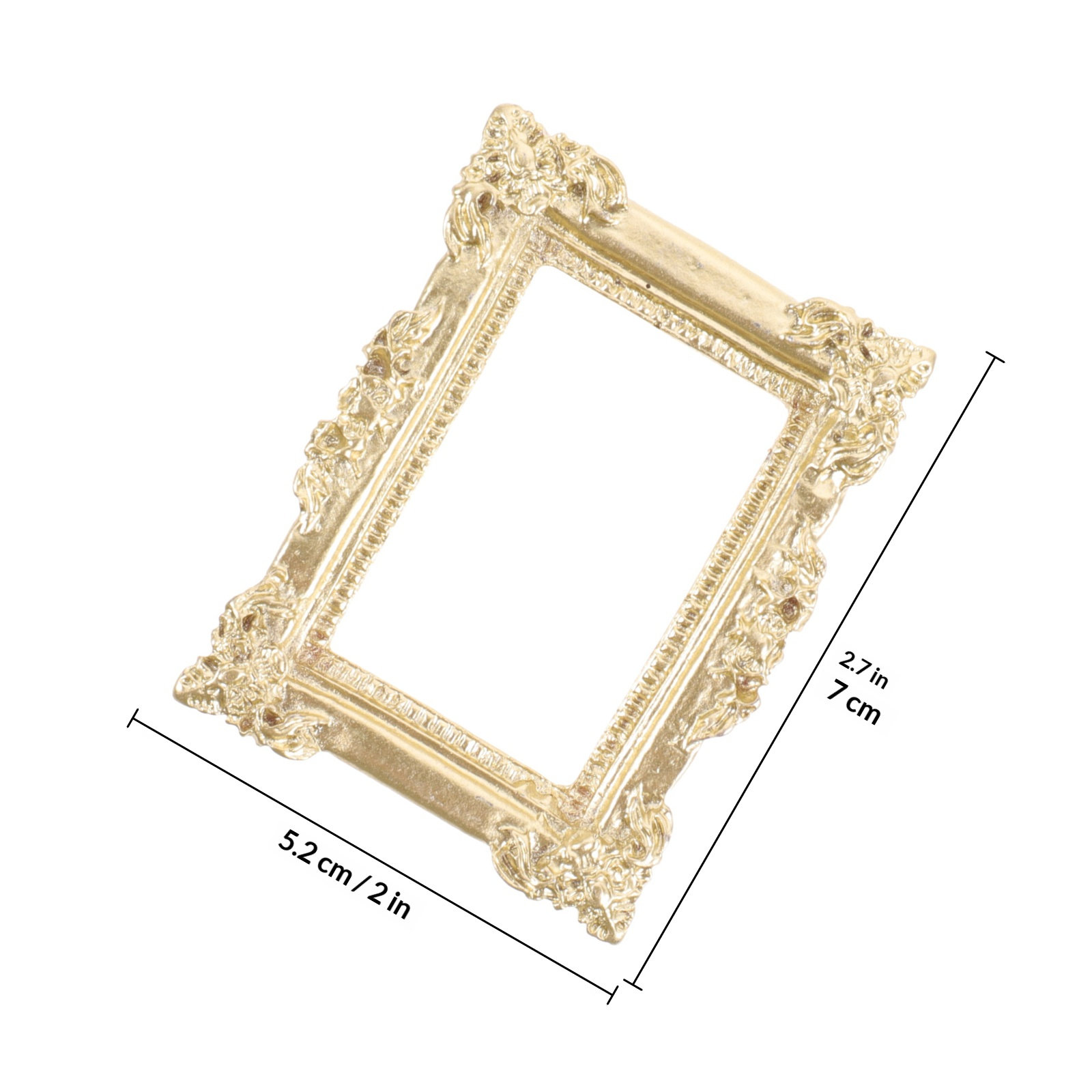 9Pcs Miniature Vintage Photo F - Resin Craft Supplies 评论和价格
