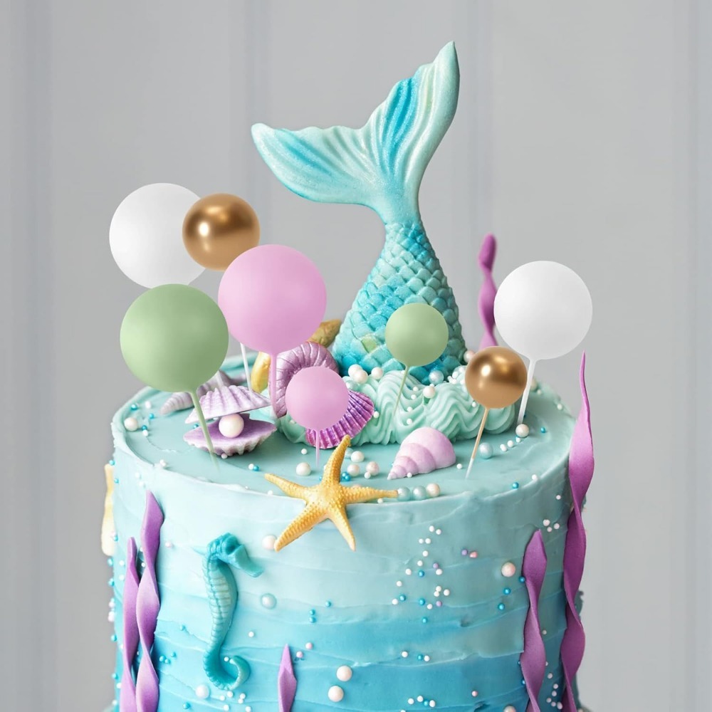 20Pcs Happy Birthday Cake Gold - Gold Foil Flakes 评论和价格