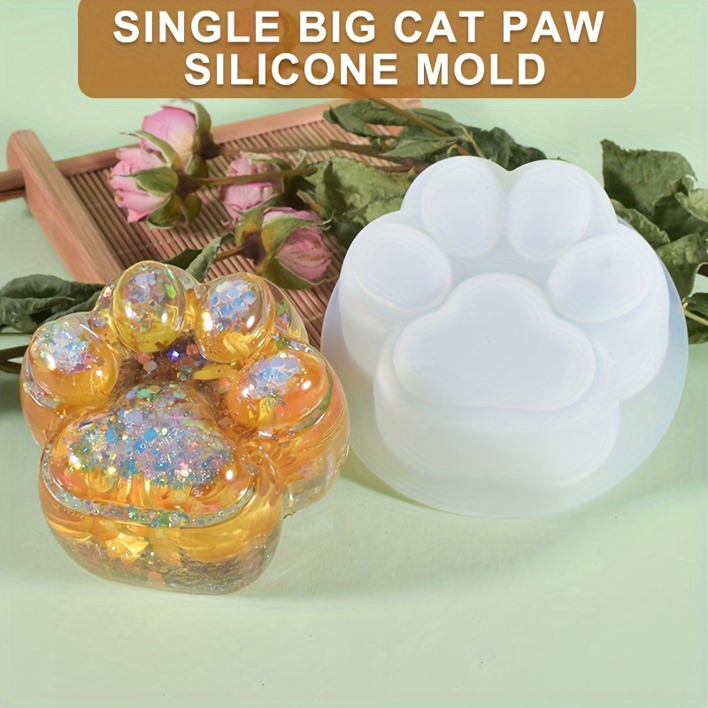 1 Large Cat Paw Silicone Mold， - Resin Craft Ideas 评论和价格